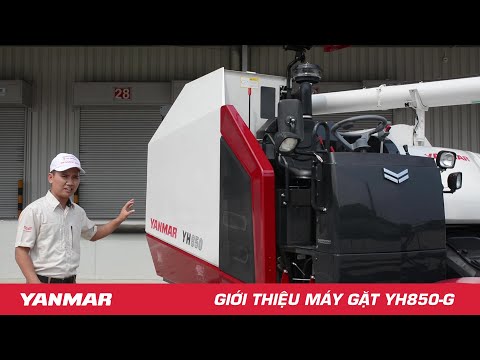 YH850 - máy gặt lúa công nghệ cao phù hợp cho mọi cánh đồng Việt Nam - Ảnh 1.