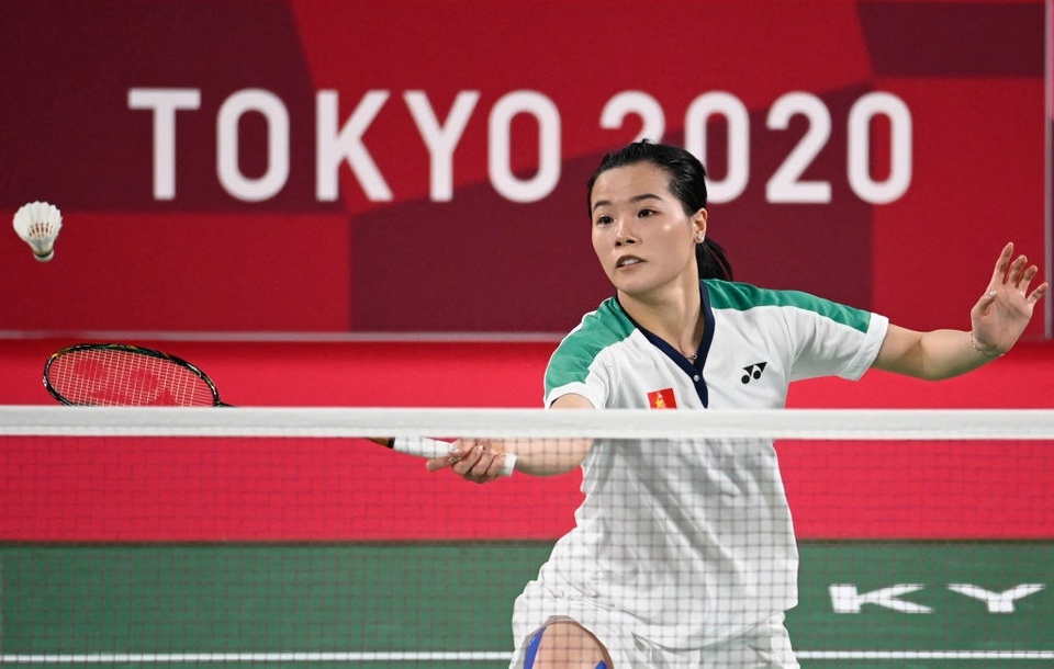Ảnh: Hotgirl cầu lông Thùy Linh thắng 2 trận tại Olympic và chỉ để thua tay vợt số 1 thế giới - Ảnh 4.