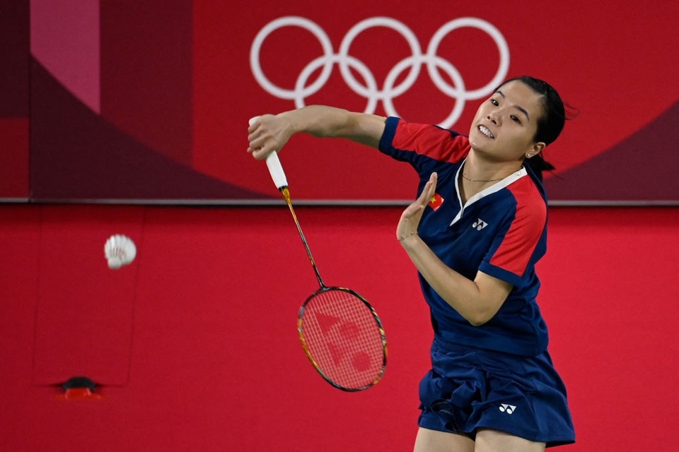 Ảnh: Hotgirl cầu lông Thùy Linh thắng 2 trận tại Olympic và chỉ để thua tay vợt số 1 thế giới - Ảnh 5.