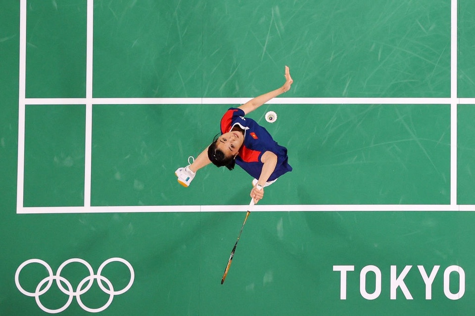 Ảnh: Hotgirl cầu lông Thùy Linh thắng 2 trận tại Olympic và chỉ để thua tay vợt số 1 thế giới - Ảnh 6.