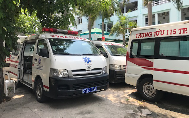 TP.HCM: Tăng thêm 100 xe cấp cứu 115 và 200 xe taxi vận chuyển bệnh nhân