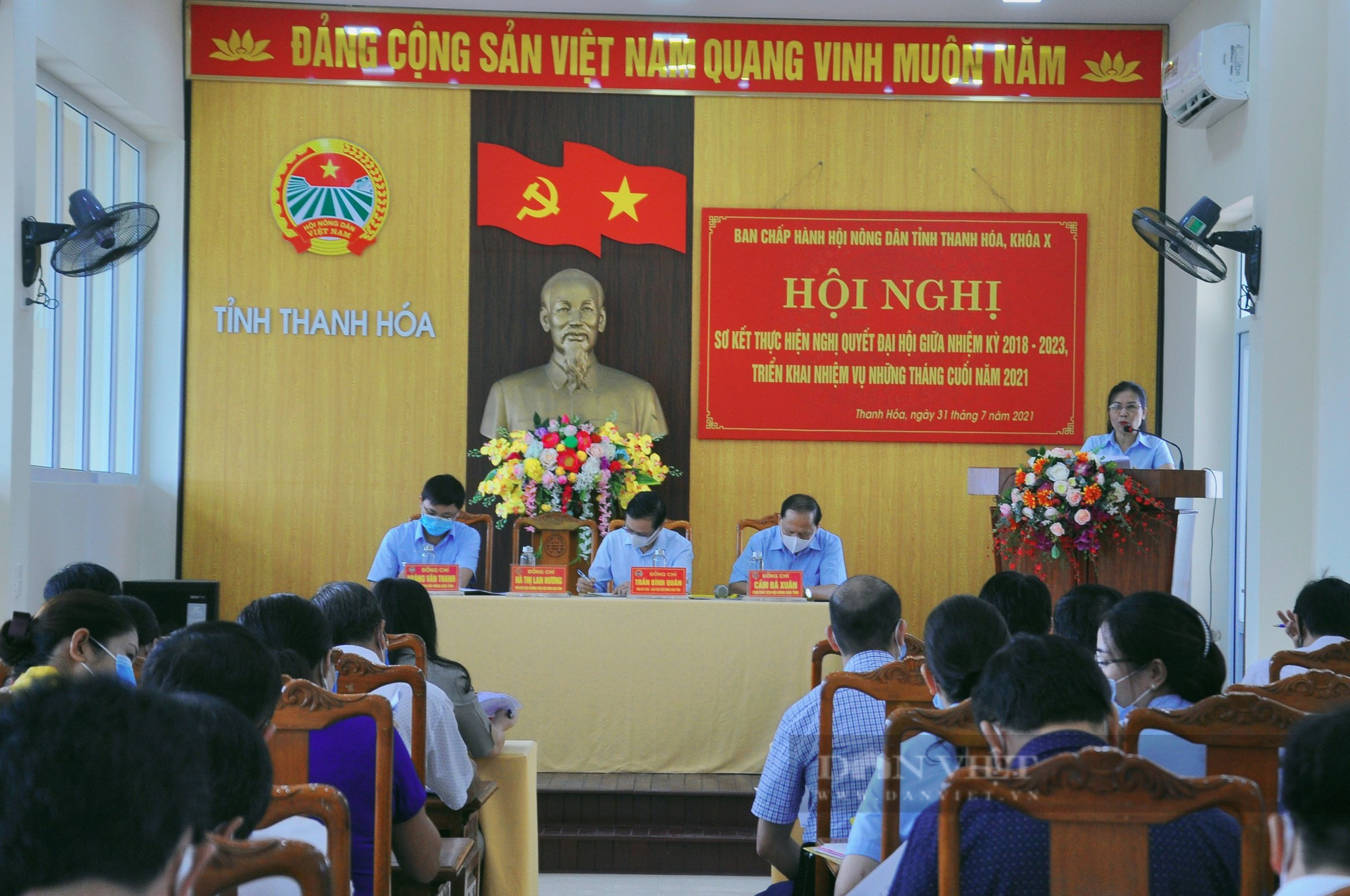 Hội Nông dân Thanh Hóa: Hoàn thành 12/15 chỉ tiêu Nghị quyết đại hội nhiệm kỳ 2018 - 2023 - Ảnh 1.