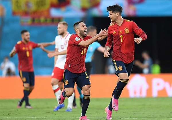 Tây Ban Nha đang là đội ghi nhiều bàn nhất ở EURO 2020.