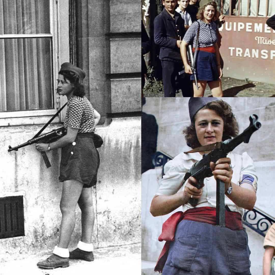 Bật mí về thiếu nữ Pháp xinh đẹp là nỗi khiếp sợ của binh lính Đức Quốc xã - Ảnh 1.