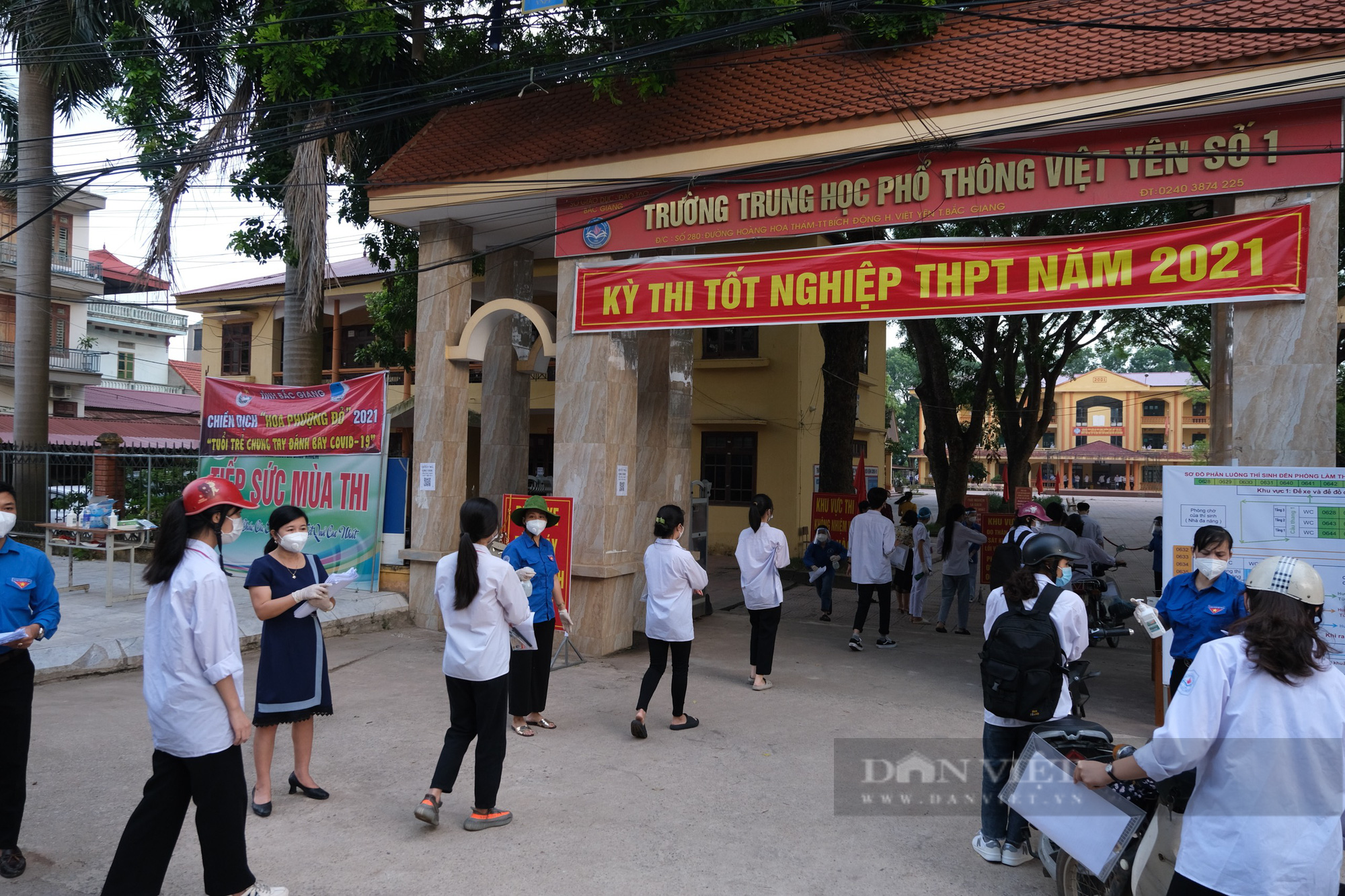 Bắc Giang: Thí sinh thi tốt nghiệp THPT có nguy cơ cao được ngồi phòng riêng biệt - Ảnh 1.