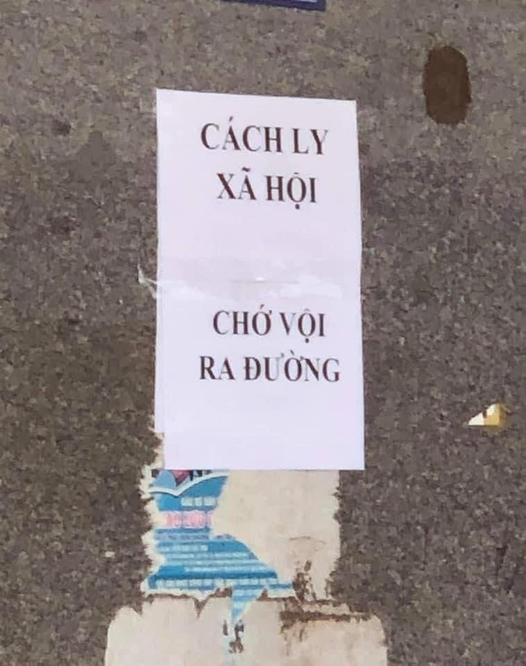 Ấn tượng với những &quot;khẩu hiệu chống dịch&quot; hài hước được chia sẻ trên mạng - Ảnh 3.