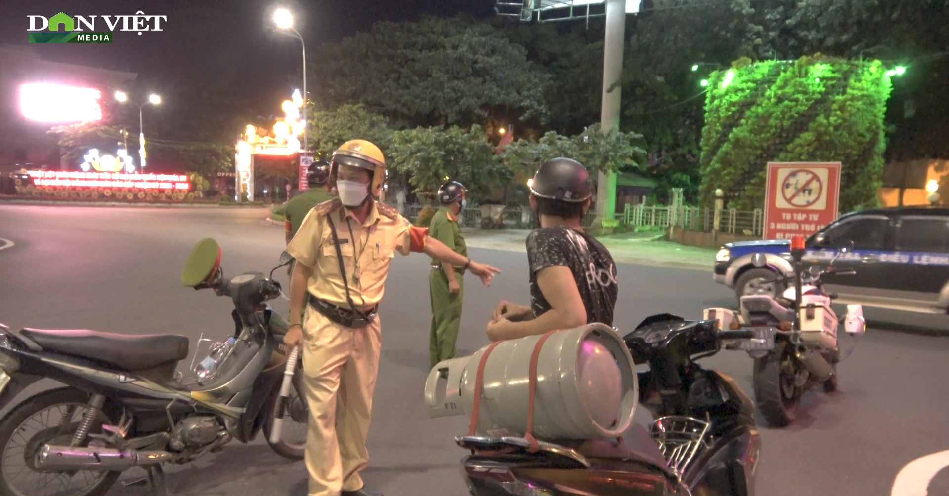 Đồng Nai: Xử phạt thanh niên giao gas quay đầu xe bỏ chạy khi thấy công an
