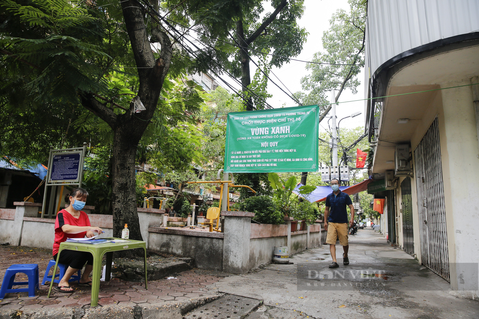 Nhiều chung cư tại Hà Nội thiết lập 'vùng xanh' để bảo vệ cư dân trước dịch Covid-19 - Ảnh 10.