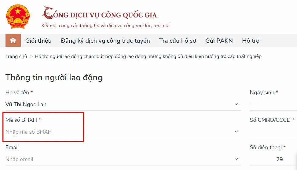 Hướng dẫn thủ tục online để nhận 3,7 triệu đồng tiền hỗ trợ Covid-19 - Ảnh 2.