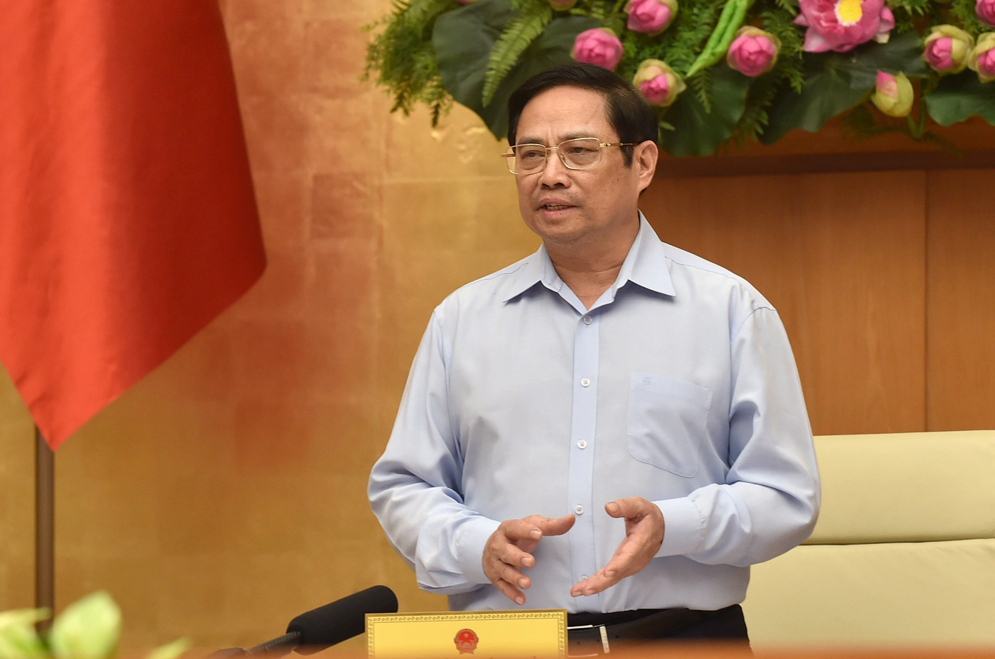 Thủ tướng Phạm Minh Chính: &quot;Phải bàn và làm bằng được việc sản xuất vaccine trong nước&quot; - Ảnh 1.