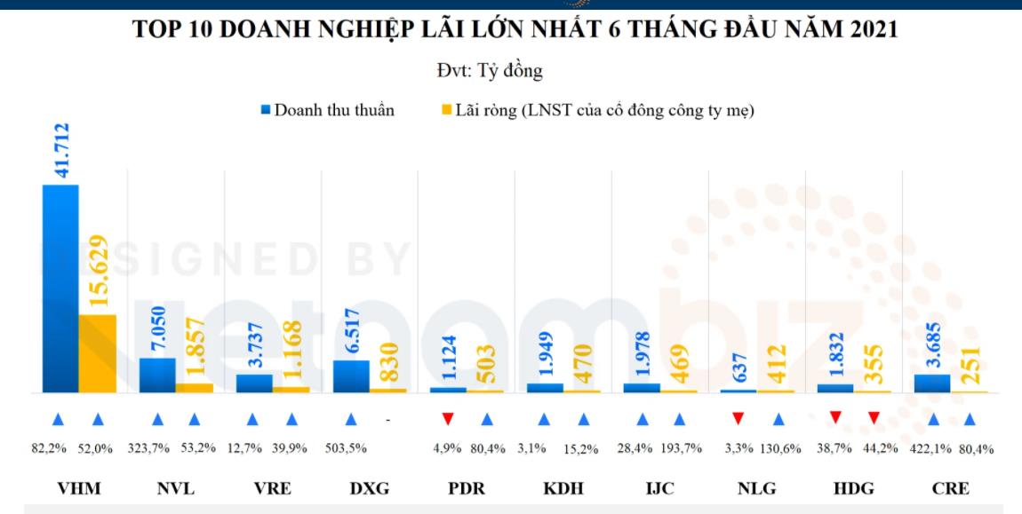 Phát Đạt lọt Top 5 doanh nghiệp có lợi nhuận cao nhất đầu năm 2021 - Ảnh 2.