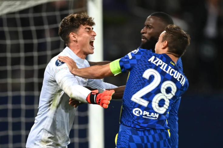 Chelsea đoạt Siêu cúp châu Âu, Kepa và Mendy khen nhau hết lời - Ảnh 2.