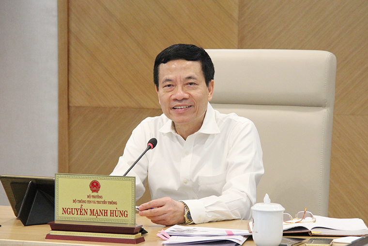 Bộ trưởng Nguyễn Mạnh Hùng nói về phát triển số, kinh tế số - Ảnh 1.