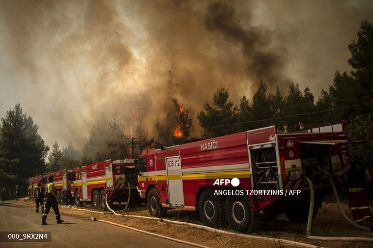 Ám ảnh với loạt hình cháy rừng kinh hoàng tại Hy Lạp - Ảnh 4.