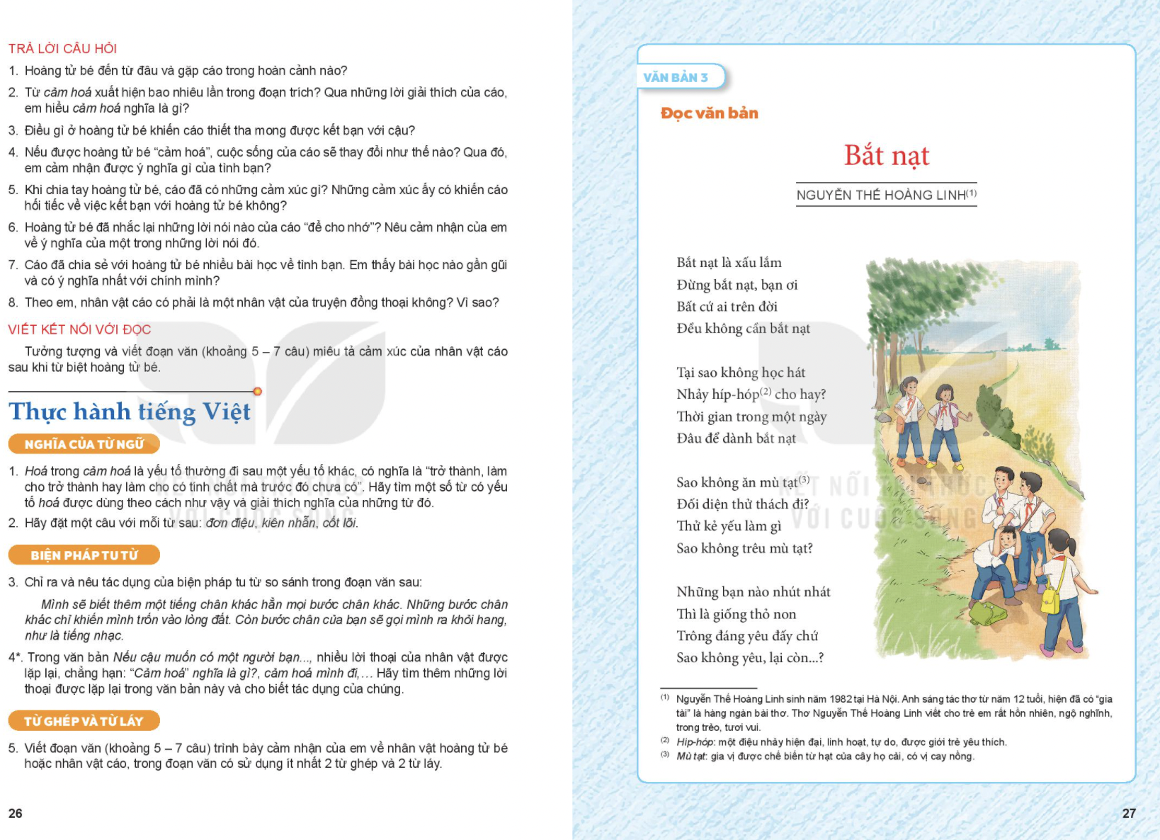 Bài thơ trong SGK Ngữ văn lớp 6 chương trình mới bị phản đối kịch liệt