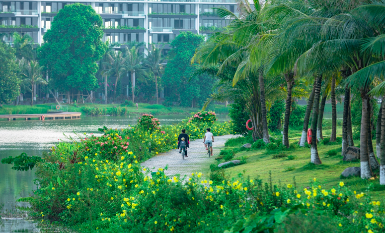 Khu đô thị nói không với những cung đường, vỉa hè bê tông Tại Việt Nam - Ảnh 2.