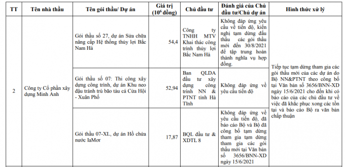 Trúng thầu sát giá cả nghìn tỷ, Công ty Minh Anh vẫn liên tục lỗ? - Ảnh 2.