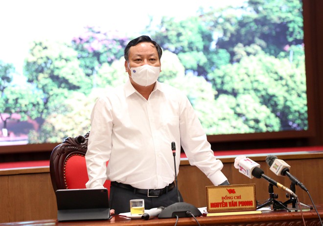 Nóng: Thường trực Thành ủy Hà Nội đồng ý kéo dài giãn xã hội đến 6h ngày 6-9 - Ảnh 1.
