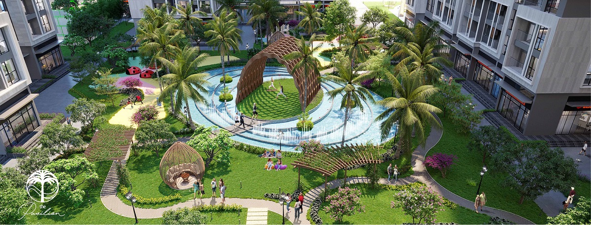 Chiêm ngưỡng đảo Yoga giữa vườn sinh thái 1,6ha tại The Pavilion – Vinhomes Ocean Park - Ảnh 2.