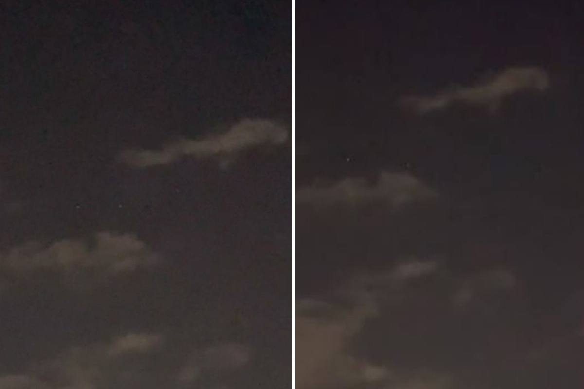 'Hạm đội UFO' xuất hiện trên bầu trời đêm ở Nashville khiến dân tình sửng sốt - Ảnh 2.