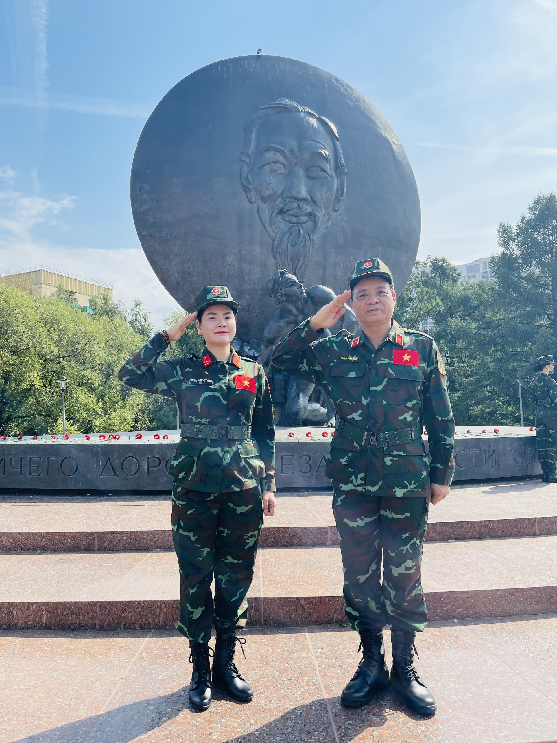 Lương Nguyệt Anh mang tiết mục “Cô đôi Thượng Ngàn” đi dự Army Games 2021 tại Nga  - Ảnh 2.