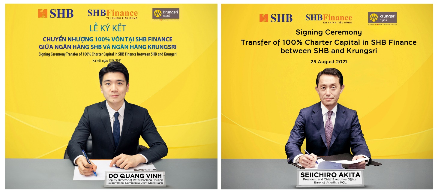 SHB sẽ chuyển nhượng 100% vốn tại SHB Finance cho Krungsri  - Ảnh 1.