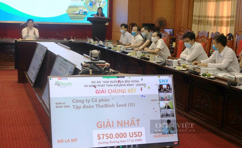 ThaiBinh Seed đạt giải nhất Dự án “Sản xuất lúa bền vững và giảm phát thải khí nhà kính” - Ảnh 3.