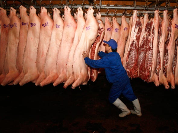 Năm 2022: Sản lượng thịt lợn của Trung Quốc sẽ giảm 14% - Ảnh 1.