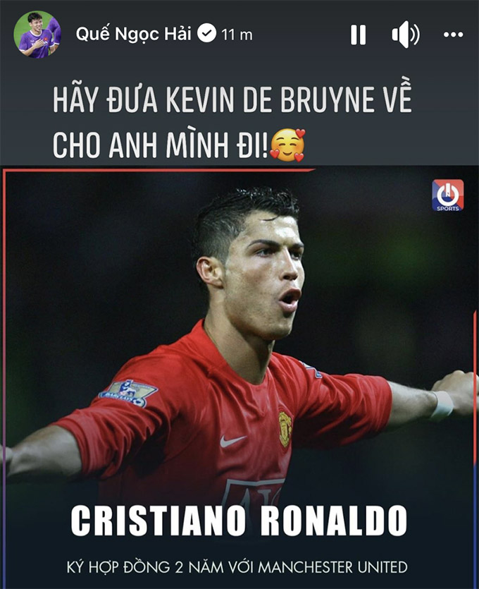 Ronaldo về M.U, cầu thủ tại V.League &quot;sướng phát điên&quot; - Ảnh 2.