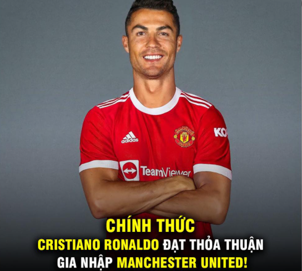 Cristiano Ronaldo trở lại M.U, CĐV Việt Nam thi nhau làm 1 điều - Ảnh 1.