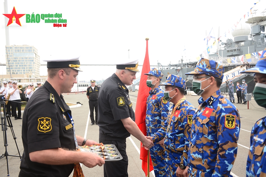 Ảnh: Bộ đội Hải quân Việt Nam giành Huy chương Bạc môn thi &quot;Cúp biển&quot; tại Army Games 2021 - Ảnh 5.
