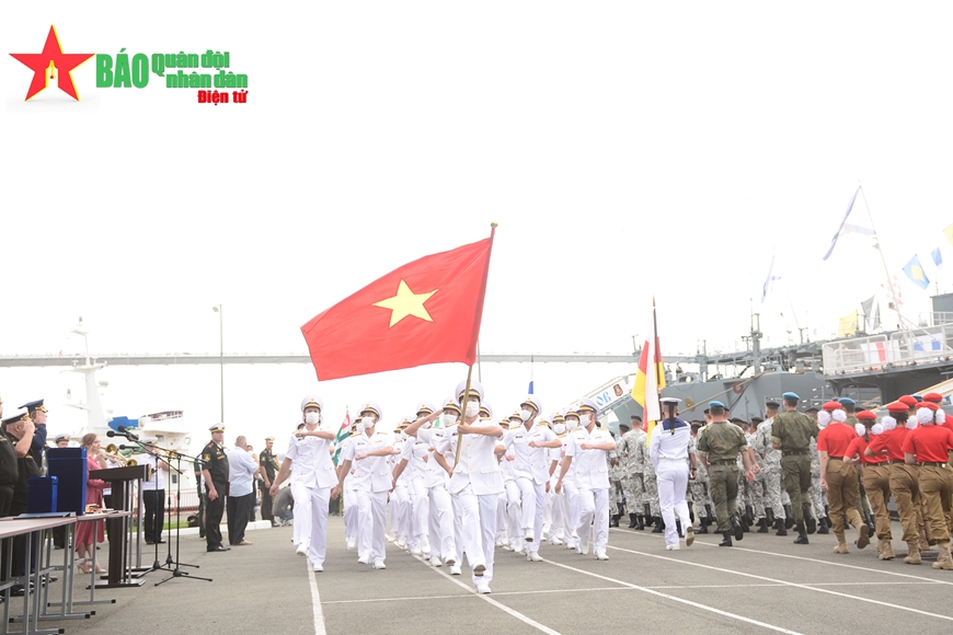 Ảnh: Bộ đội Hải quân Việt Nam giành Huy chương Bạc môn thi &quot;Cúp biển&quot; tại Army Games 2021 - Ảnh 7.