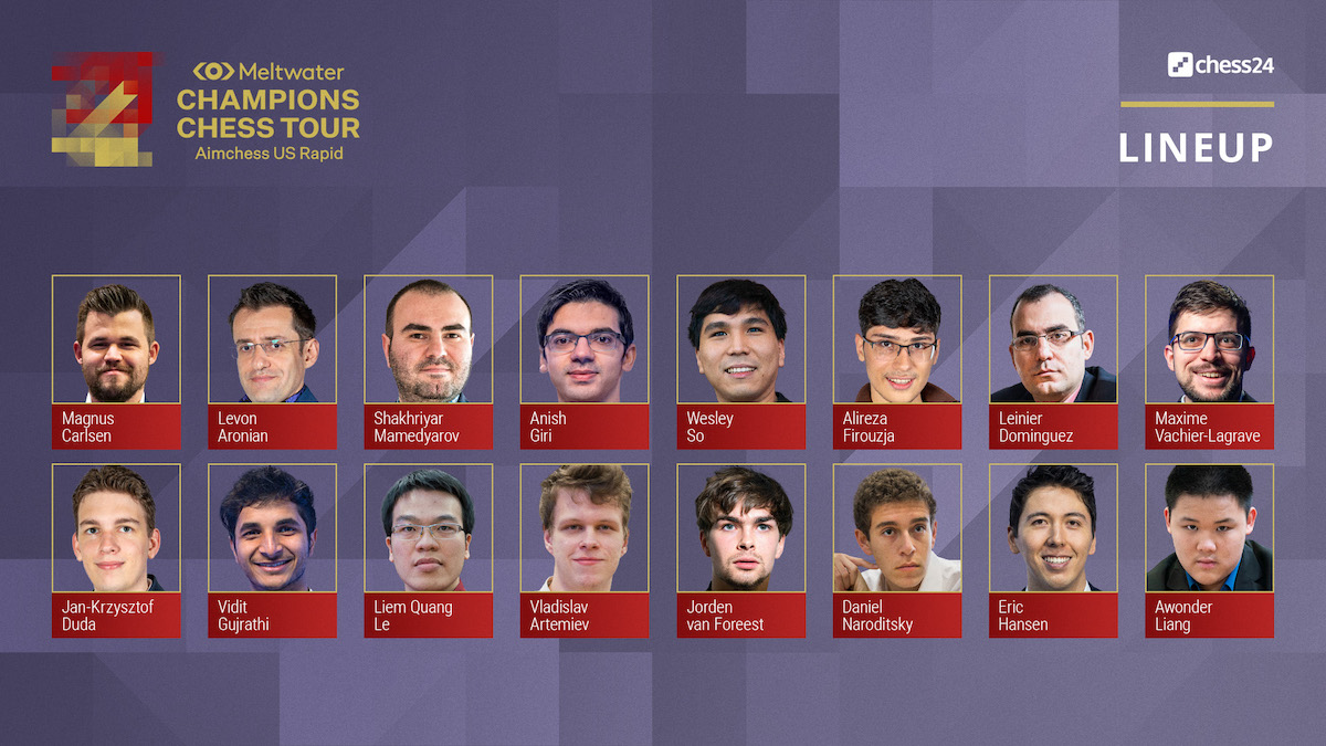 Đối đầu Vua cờ Magnus Carlsen, Lê Quang Liêm khởi đầu nan tại giải Aimchess US - Ảnh 1.