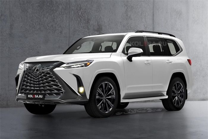 Lexus LX 2022 bán ra vào cuối năm, sở hữu vẻ ngoài hầm hố - Ảnh 2.