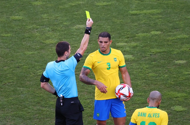 Ảnh: Dani Alves cùng Olympic Brazil tiến thẳng vào chung kết sau loạt luân lưu  - Ảnh 7.