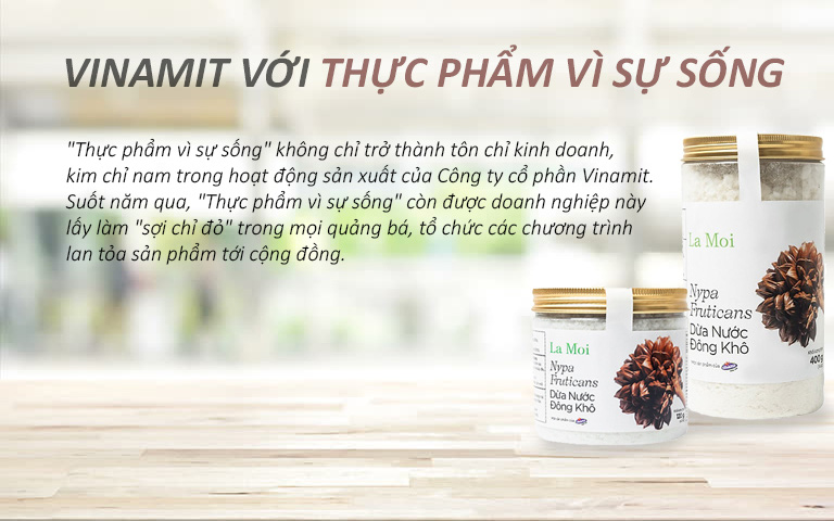 Vinamit với “Thực phẩm vì sự sống”