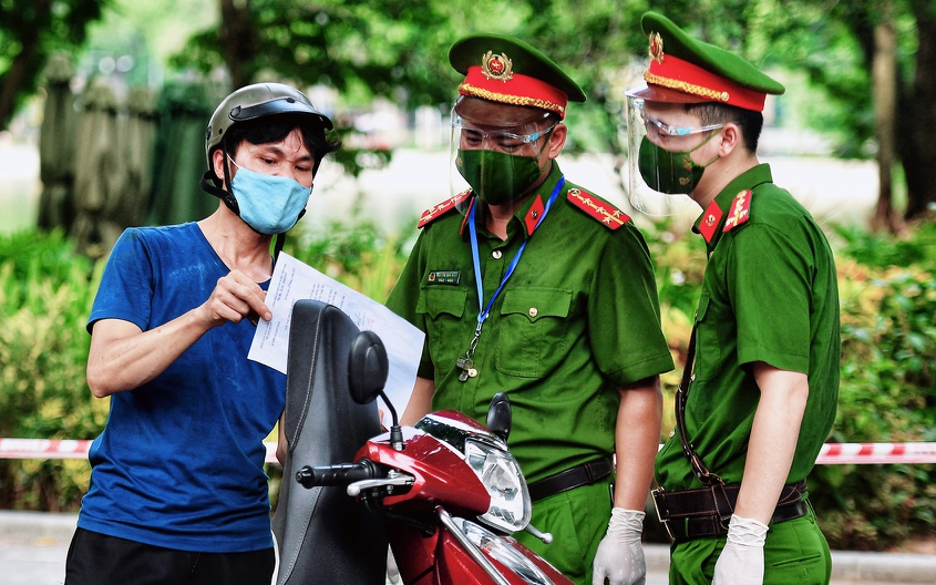 Hà Nội: Không có việc huyện Thanh Trì yêu cầu người đi đường phải có lịch trực, lịch làm việc