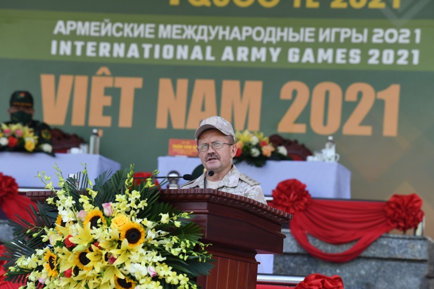 Ảnh: Lễ khai mạc Army Games 2021 tại Việt Nam - Ảnh 6.