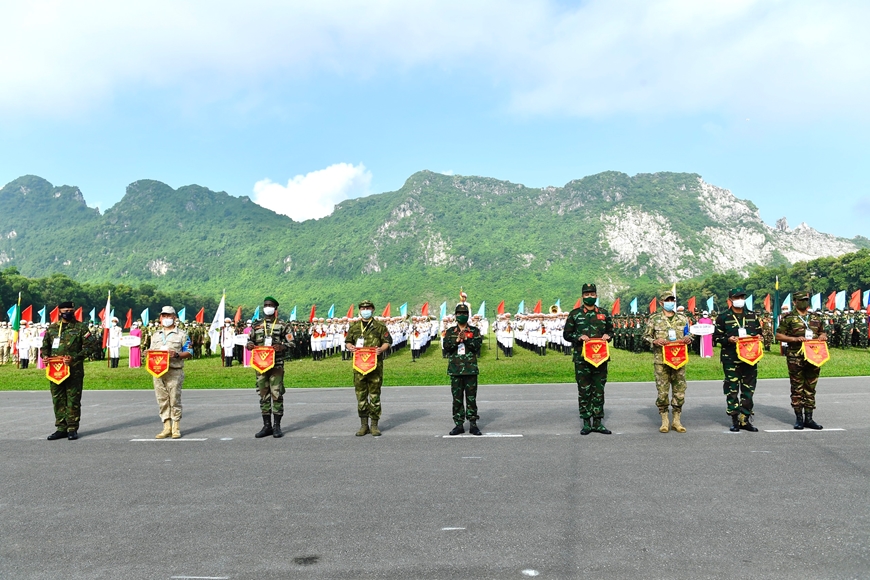 Ảnh: Lễ khai mạc Army Games 2021 tại Việt Nam - Ảnh 10.