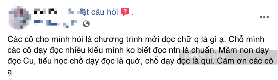 Có 1 chữ cái trong tiếng Việt khiến phụ huynh &quot;rối não&quot;, đầu năm học nào cũng tranh cãi đọc sao cho đúng - Ảnh 2.