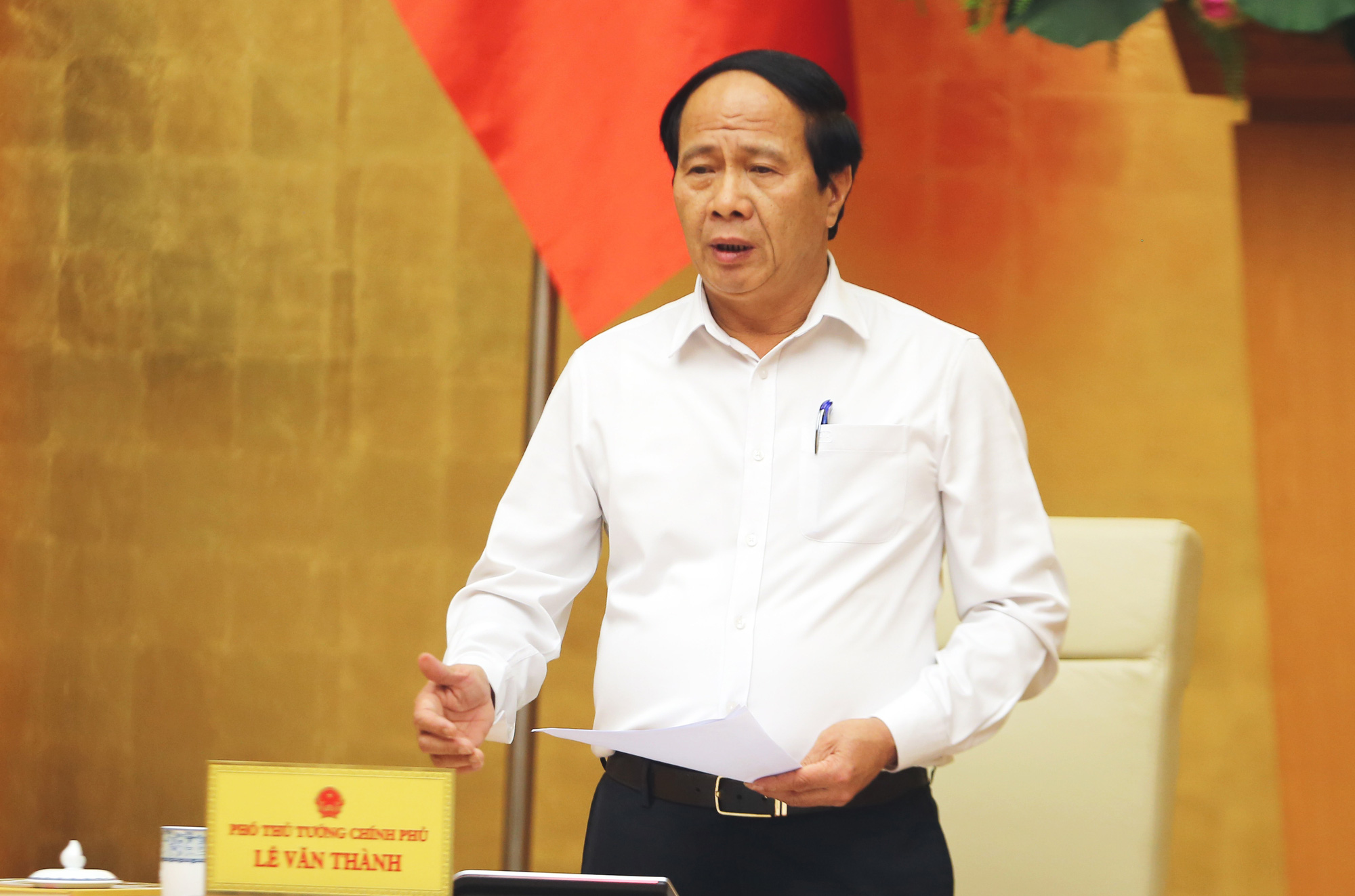 Phó Thủ tướng Lê Văn Thành đảm nhiệm thêm trọng trách - Ảnh 1.
