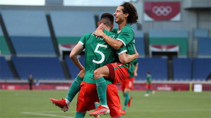 Kết quả bóng đá nam Olympic 2020: Hạ Nhật Bản, Mexico giành HCĐ - Ảnh 2.