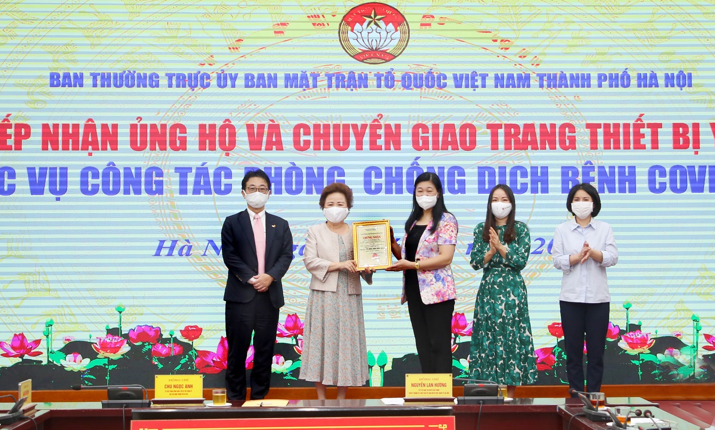 Tập đoàn BRG, SeABank và Công ty Thành phố Thông minh hỗ trợ Hà Nội trang thiết bị chống dịch - Ảnh 3.