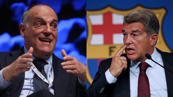 Cuộc đấu Tebas - Laporta: Nguyên nhân khiến Messi &quot;hết đất sống&quot; tại Barca - Ảnh 4.