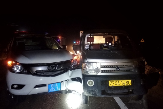 Thanh niên trộm xe tải ở Bình Định, "thông chốt" kiểm dịch Bình Thuận