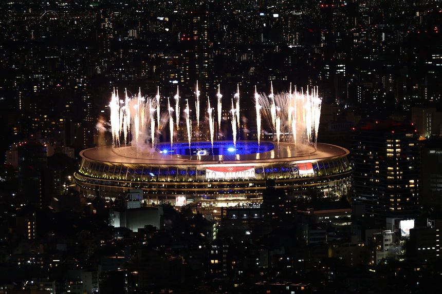 Olympic Tokyo 2020 bế mạc trong màn pháo hoa rực rỡ - Ảnh 4.