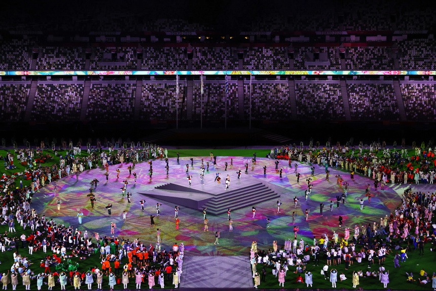 Olympic Tokyo 2020 bế mạc trong màn pháo hoa rực rỡ - Ảnh 7.