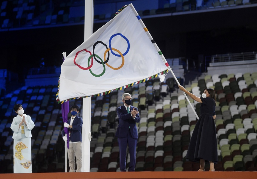 Olympic Tokyo 2020 bế mạc trong màn pháo hoa rực rỡ - Ảnh 9.