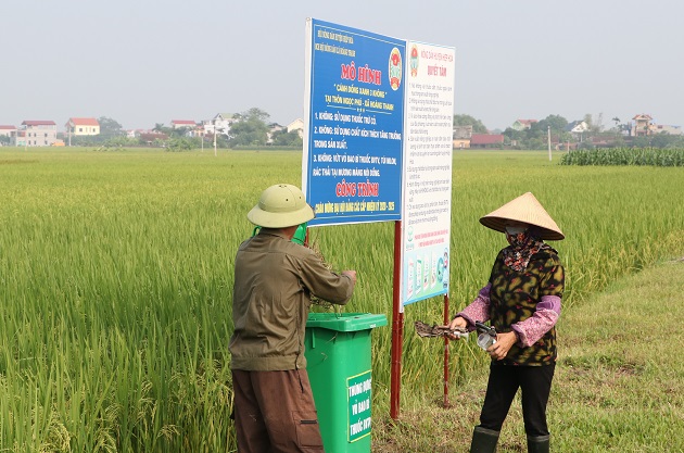 Bắc Giang: Phong trào “3 không” giúp ruộng đồng nơi đây ngày càng xanh, sạch, đẹp - Ảnh 1.
