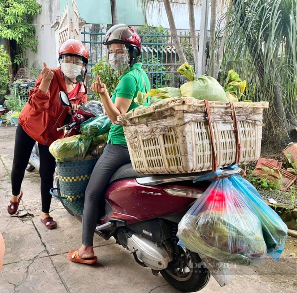 Nông dân Đồng Nai phối hợp với báo Dân Việt tặng 2 tấn rau củ cho người dân vùng phong tỏa - Ảnh 11.